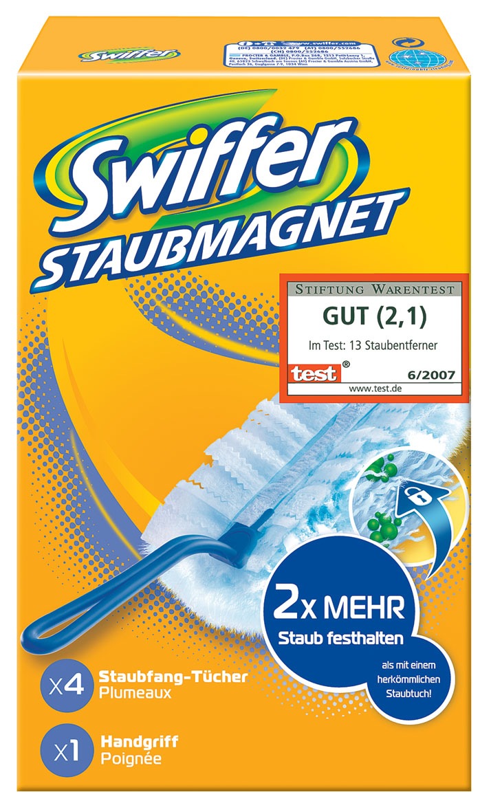 Eine saubere Sache - Swiffer jetzt einfach abstauben (mit Bild)