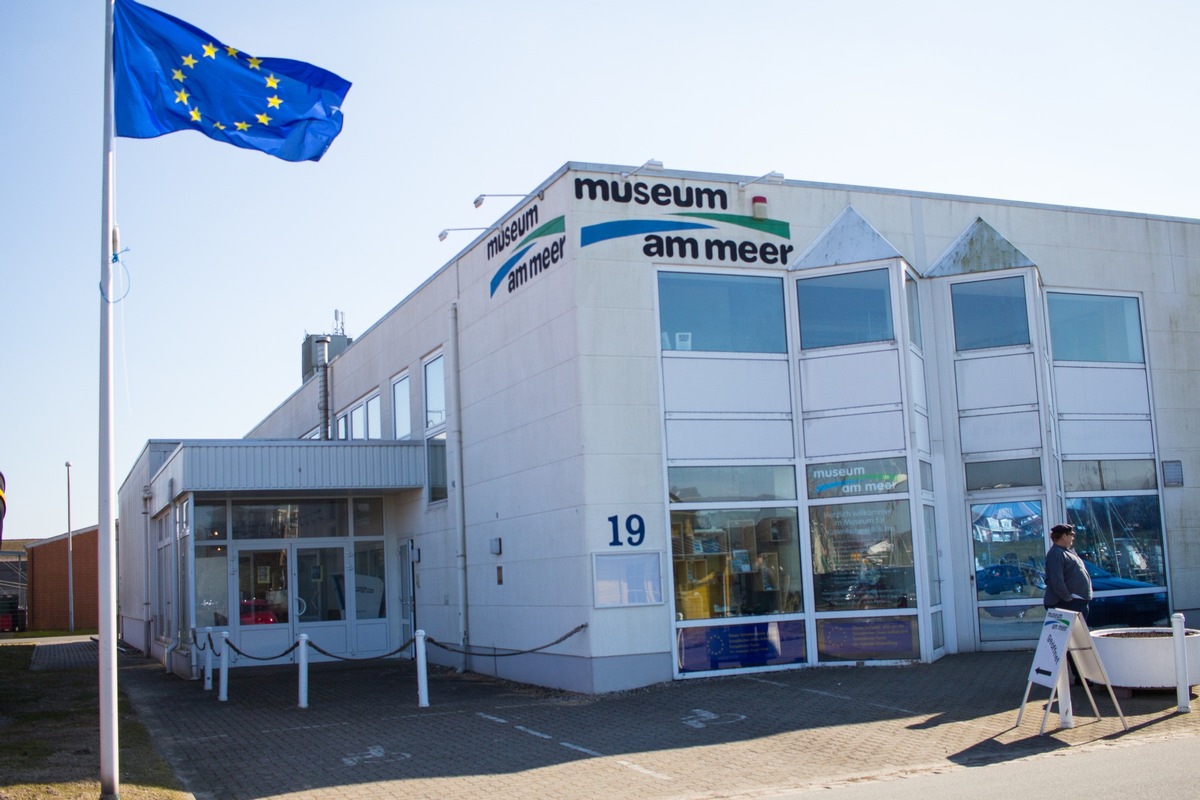 Skurriles Ausstellungsstück in Büsums museum am meer: ein Kochtopf