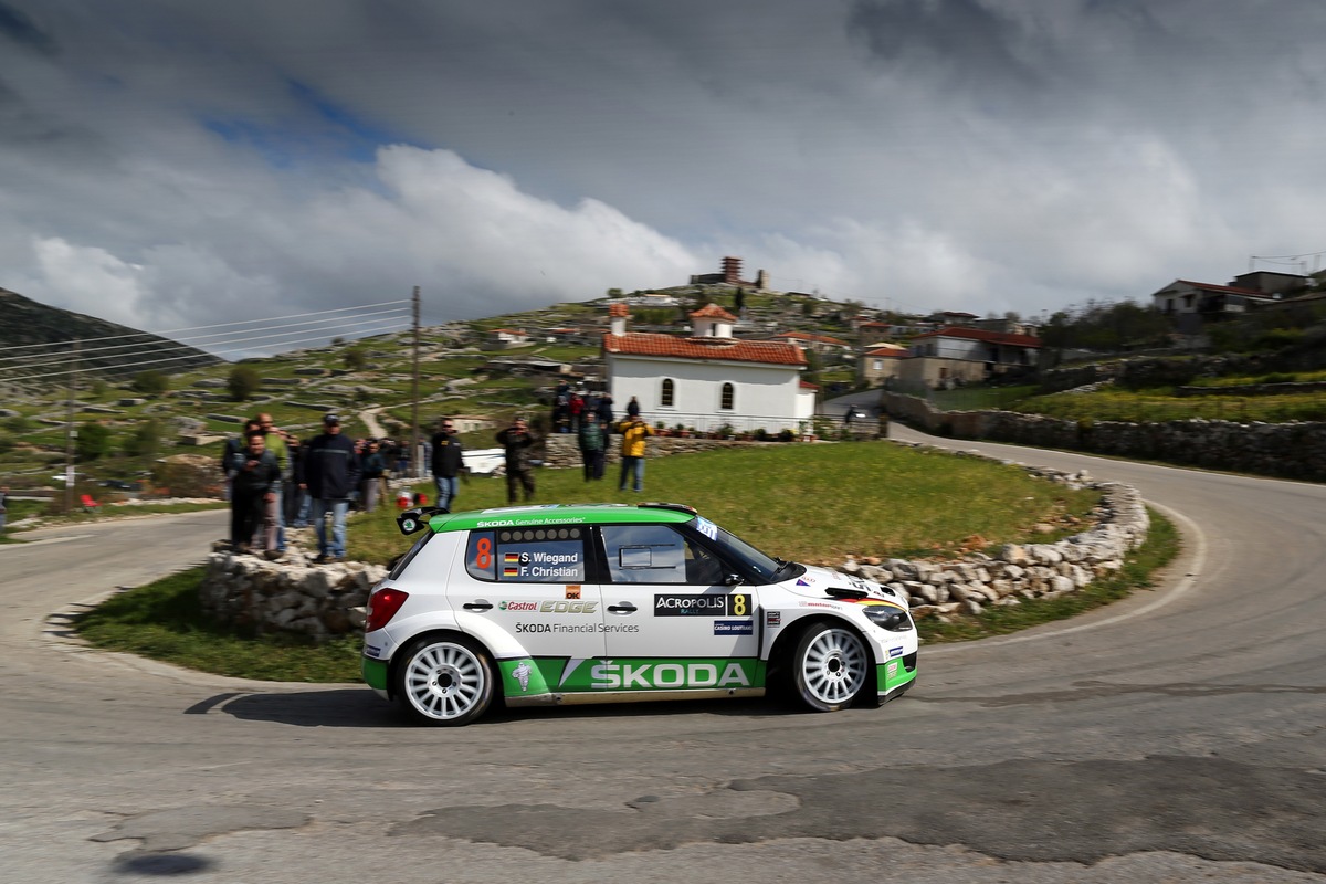 SKODA Pilot Wiegand bei der &quot;Akropolis&quot; im Pech: Ausfall, aber Neustart am Sonntag (FOTO)