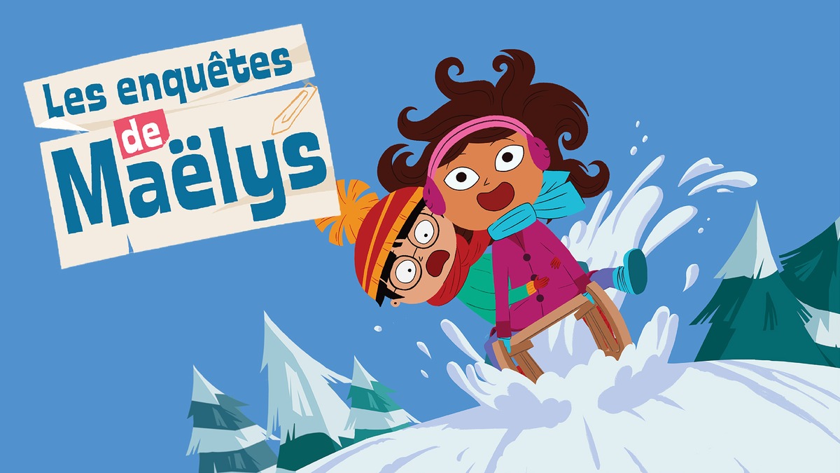 Nouveau sur Play Suisse: le dessin animé &quot;Les enquêtes de Maëlys&quot; et une collection spéciale pour toute la famille