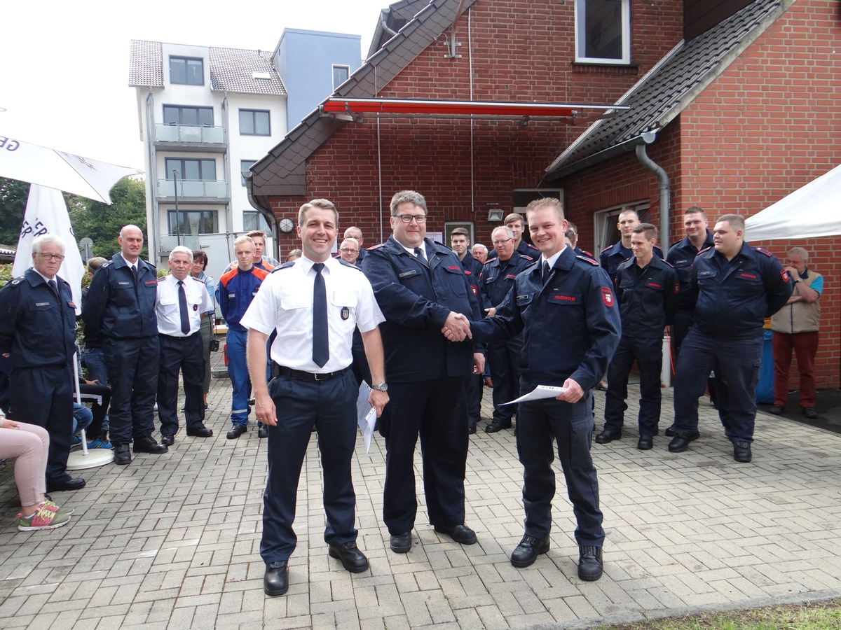 FW-Stolberg: Löschgruppe Büsbach unter neuer Führung - Patrick Dohmen neuer Löschgruppenführer