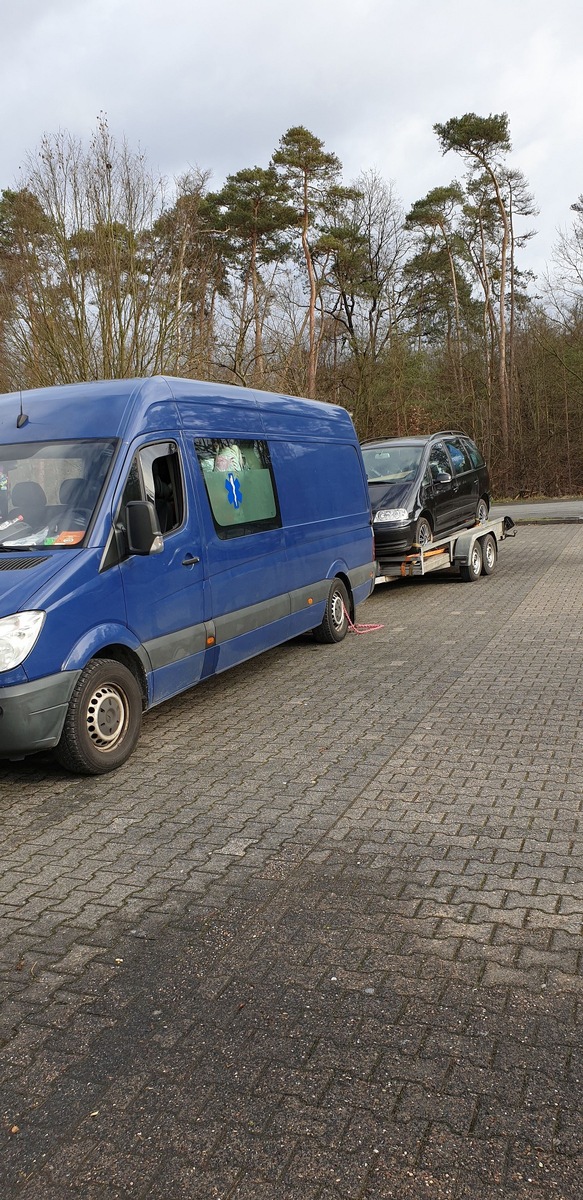 POL-OF: Polizeibeamte legten Gespann an &quot;die Kette&quot; - Gemarkung Rodgau/Autobahn 3; Autodiebe stahlen Lexus - Obertshausen; Frontal gegen Baum gefahren - Linsengericht.