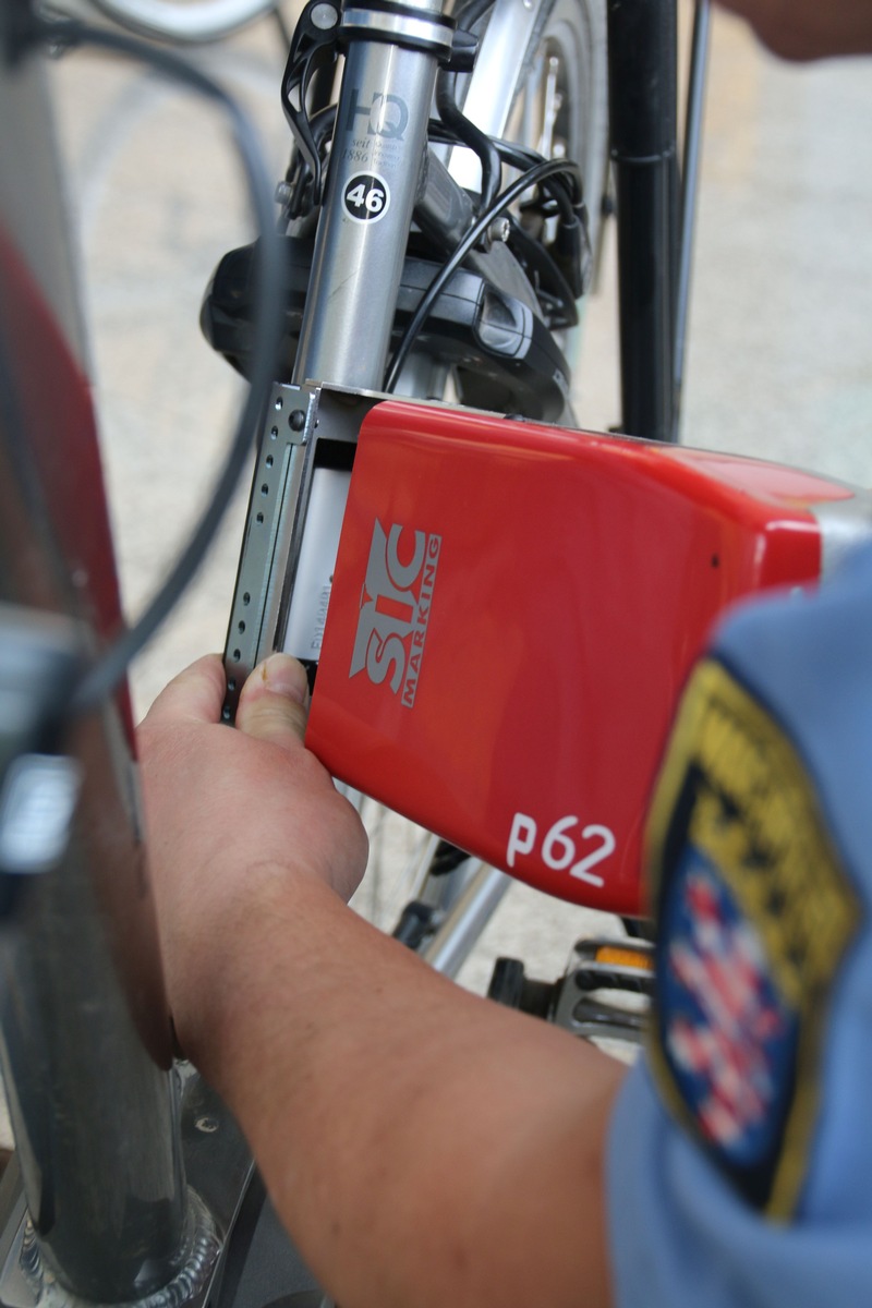 POL-OH: Noch Plätze frei - Fahrradcodierung am 23. August in Bad Hersfeld