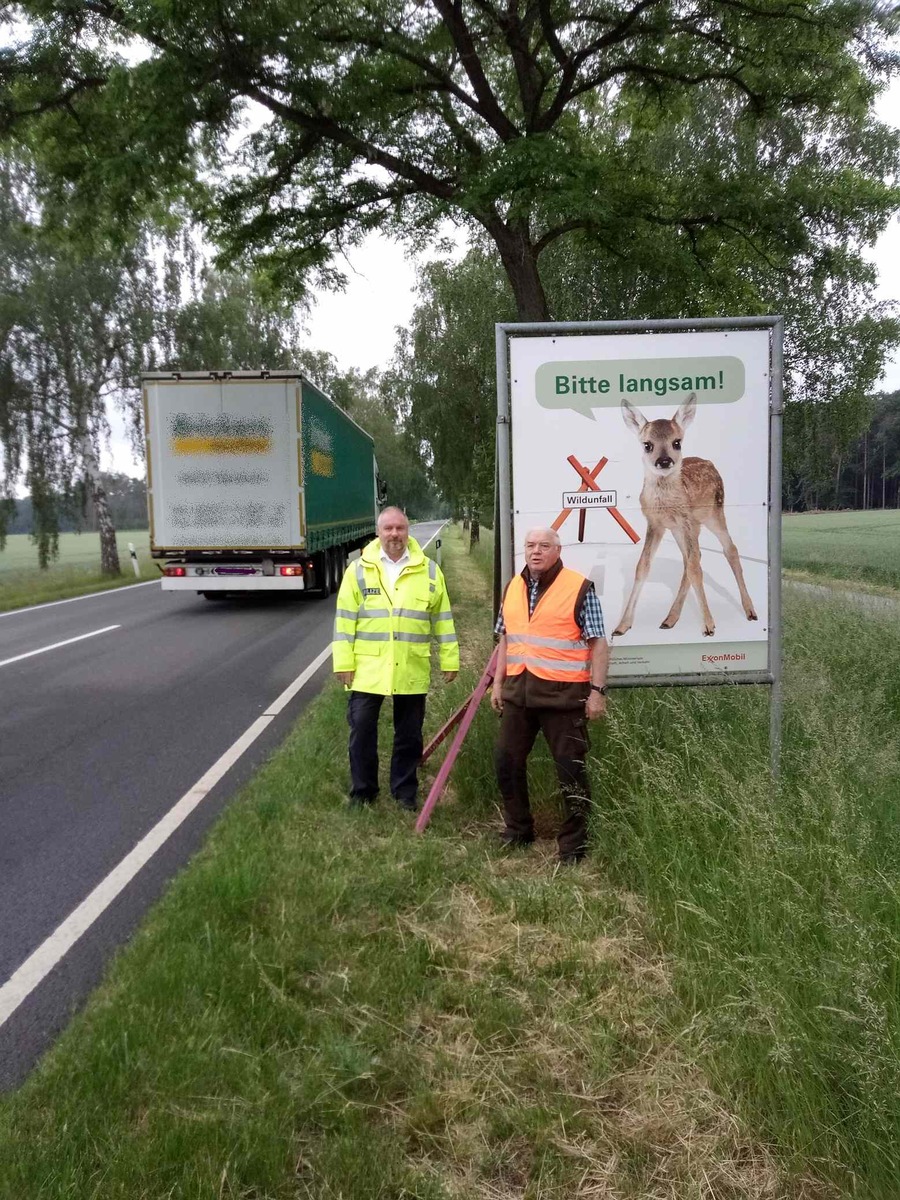 POL-NI: Die Zahl der Wildunfälle nimmt wieder zu!