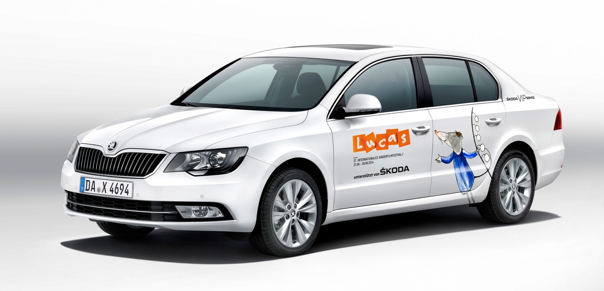 SKODA macht das Kinderfilmfestival LUCAS mobil (FOTO)