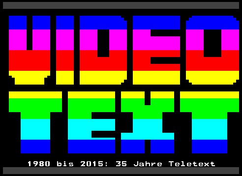 35 Jahre Teletext von ARD und ZDF: Programmbegleitende Infodienste weiter in der Erfolgsspur (FOTO)