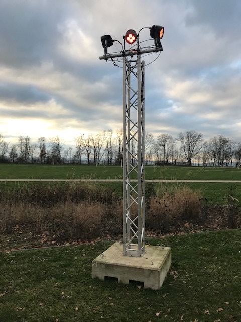 POL-PPKO: Lampen von Christmas Garden entwendet