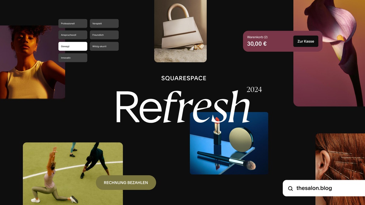 Squarespace Refresh 2024: Eine neue Ära für Entrepreneure beginnt