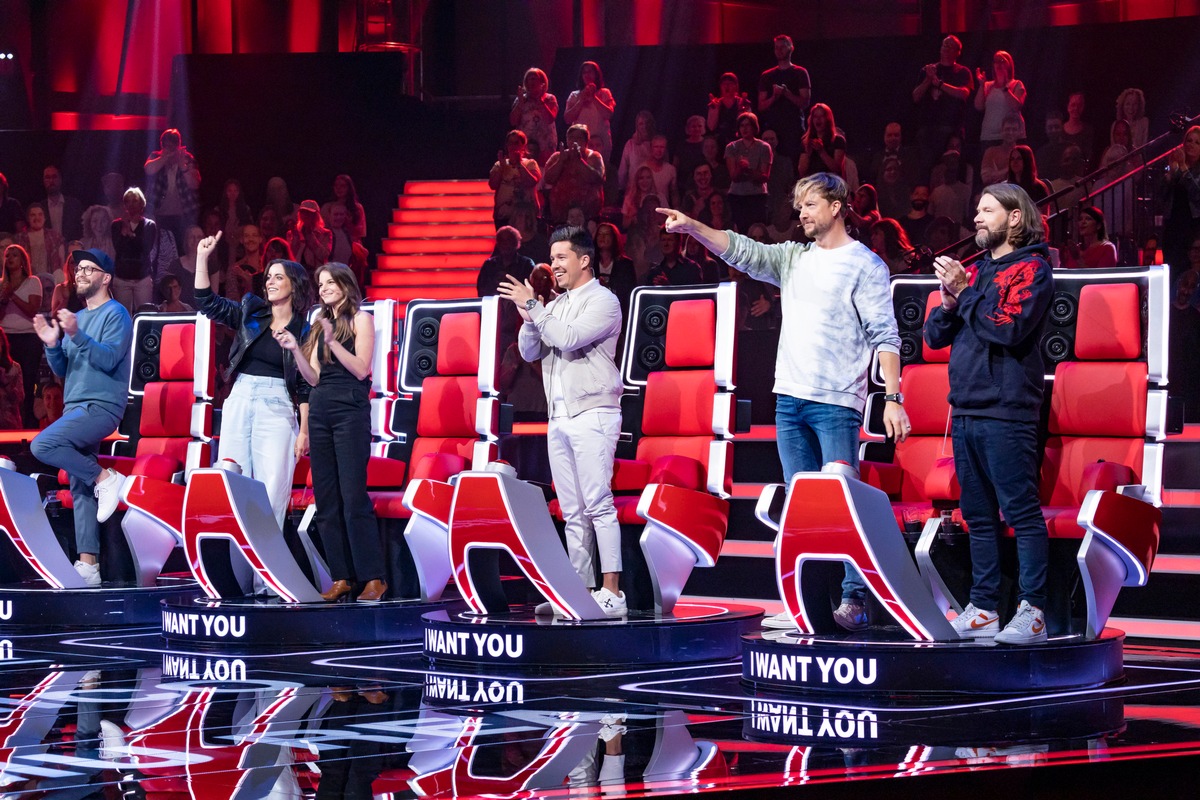 Achter Oktober. Sechs Coaches. Vier Buzzer. &quot;The Voice of Germany&quot; startet in die Jubiläumsstaffel