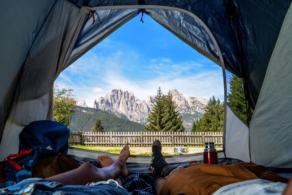 Familien-Camping im Trentino