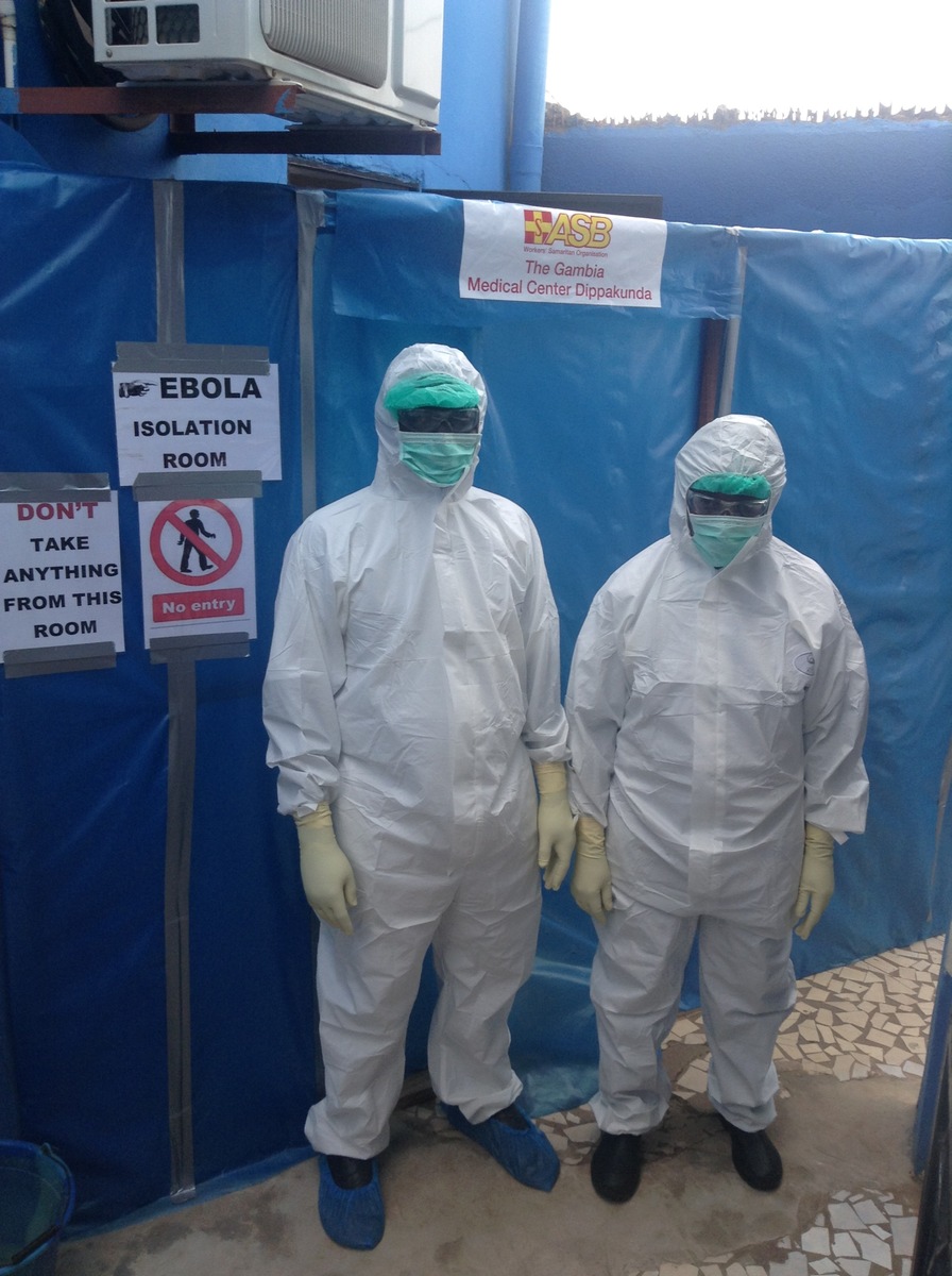 EBOLA breitet sich weiter aus - ASB Klinik in Gambia braucht dringend Hilfe / Es ist nur eine Frage der Zeit, wann EBOLA auch Gambia erreicht, die Schutzmaßnahmen übersteigen alle vorhandenen Mittel (FOTO)