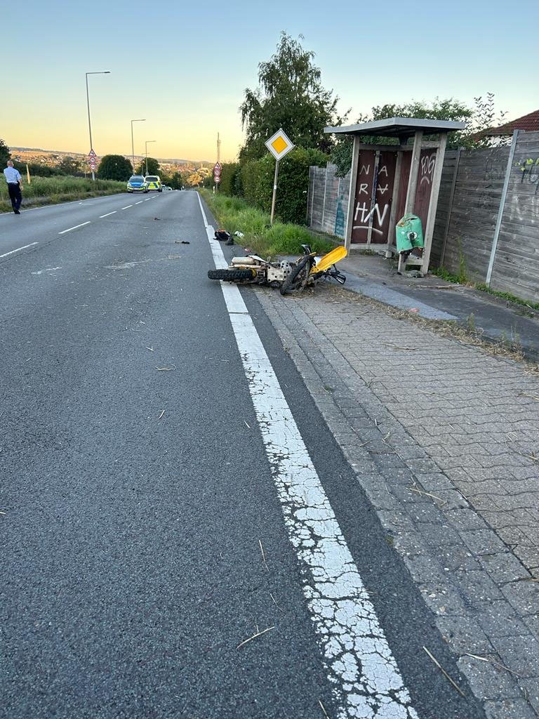 POL-MK: Motorradfahrer in Lebensgefahr