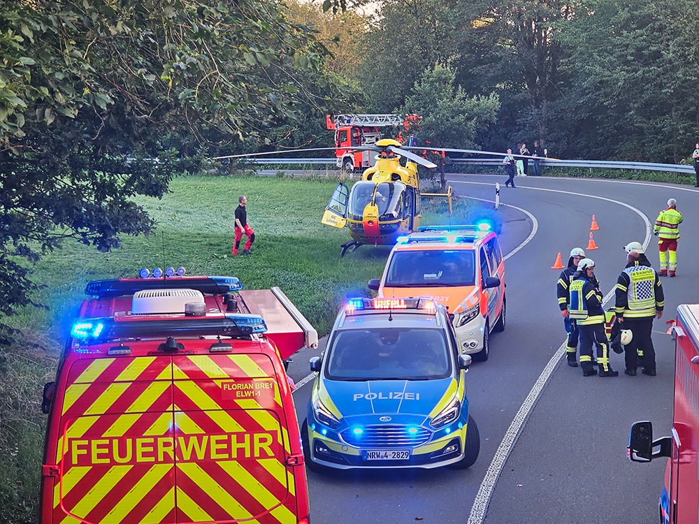 FW-EN: NACHTRAG: Verkehrsunfall Prioreier Straße (Meldung vom 21.08.2023, 09:33 Uhr) - hier Fotomaterial