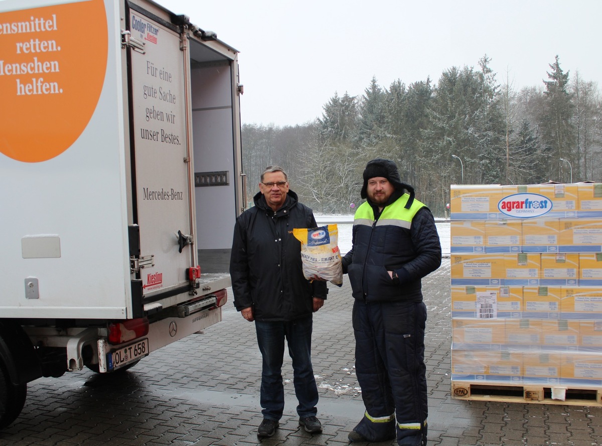 Agrarfrost spendet 22.000 Mahlzeiten an Wildeshauser Tafel e.V.