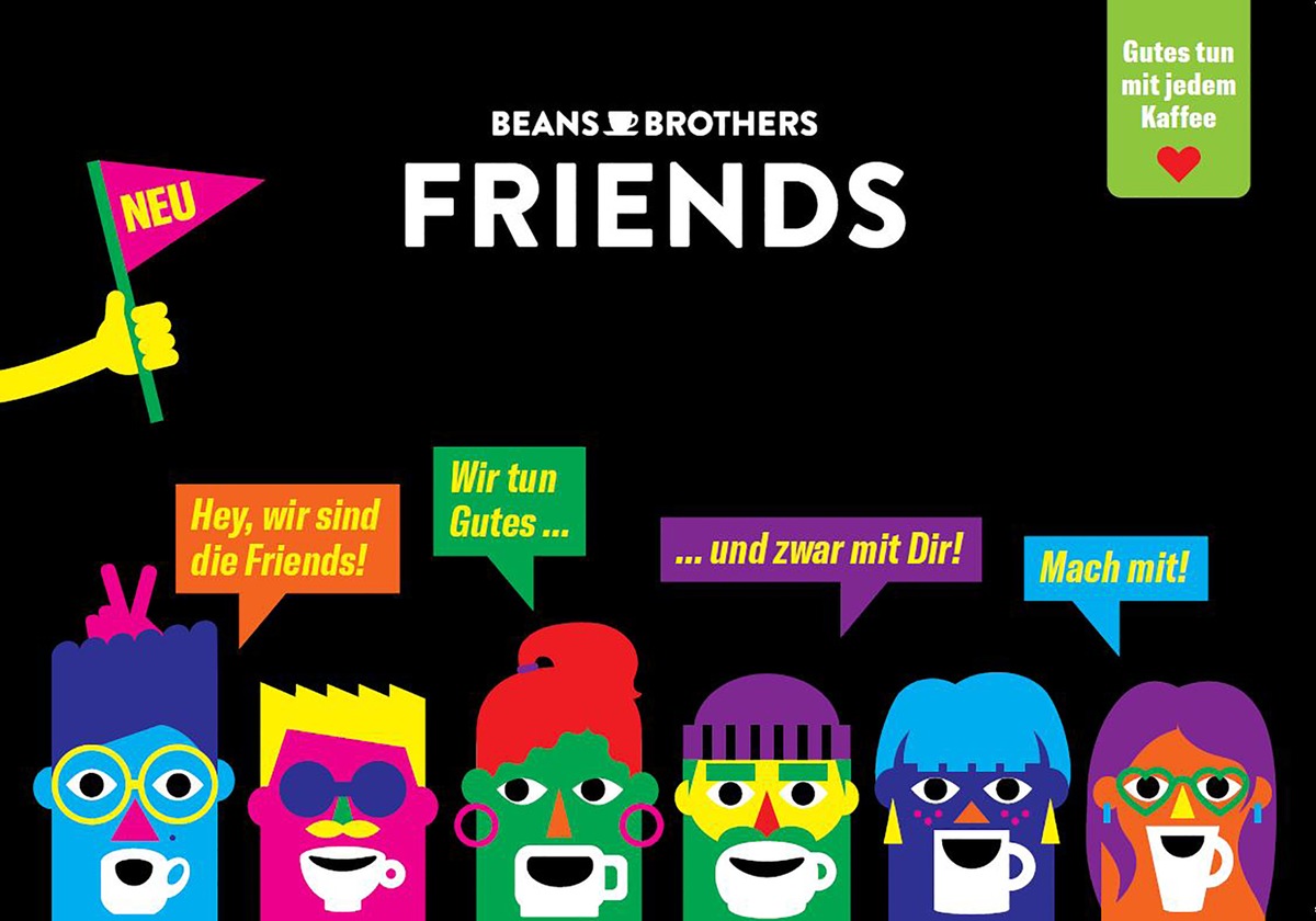 Kaffeegenuss, Spaß und Engagement: Das sind die Beans Brothers FRIENDS!