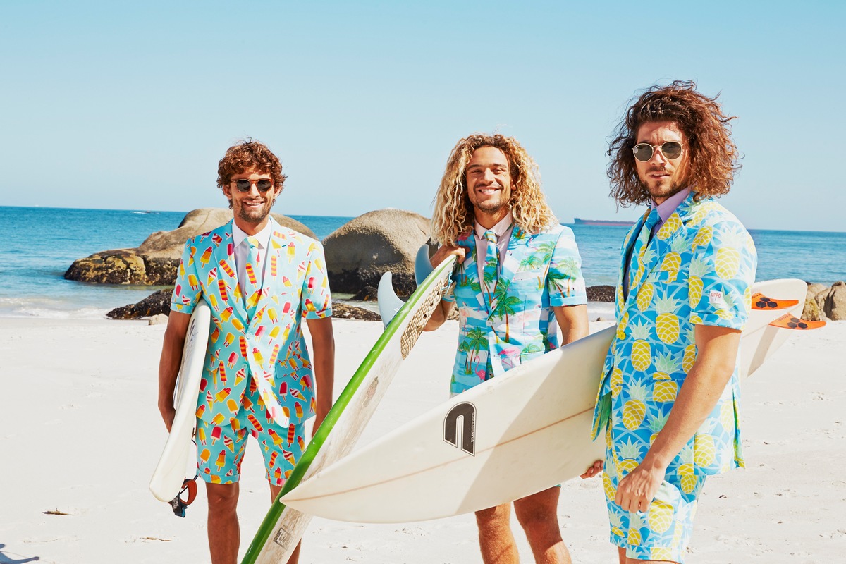 Sommer, Sonne, OppoSuits / Farbenfrohe Anzüge für unvergessliche Sommermomente