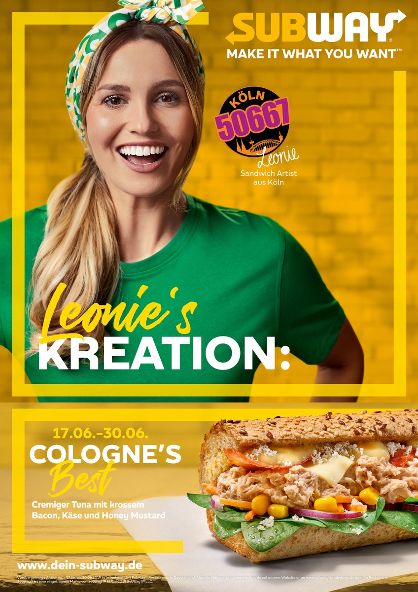 Was die perfekte Subway-Kreation mit Köln zu tun hat