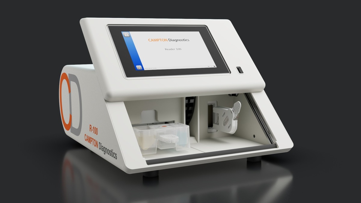 Schnelle Diagnostik dank Blutanalysegerät von Campton Diagnostics / Nachweis von Infektions-, Autoimmun- und anderen Krankheiten aus Blutprobe in wenigen Minuten / Corona-Tests in Vorbereitung