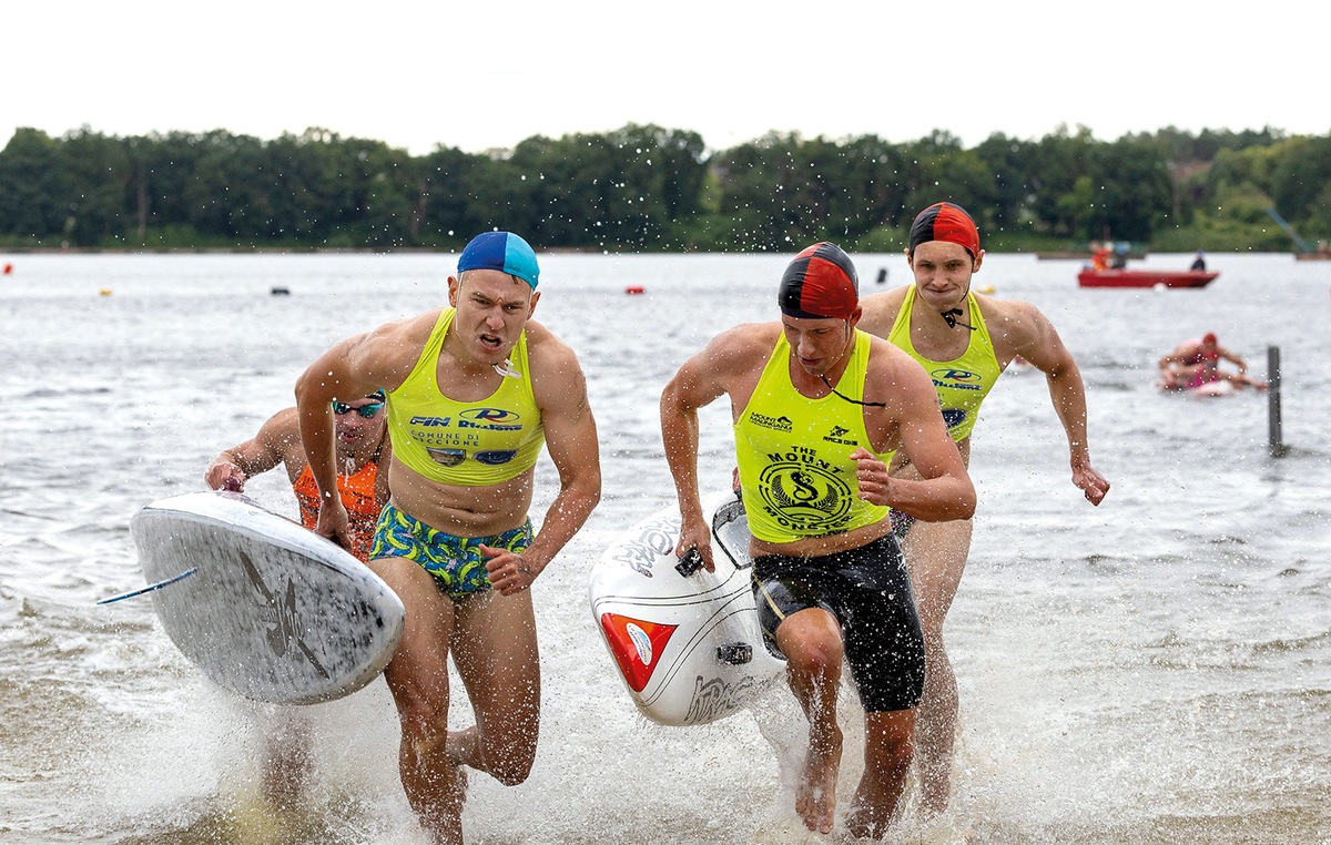 Harsewinkel gewinnt zum Auftakt der DLRG Trophy in Haltern am See