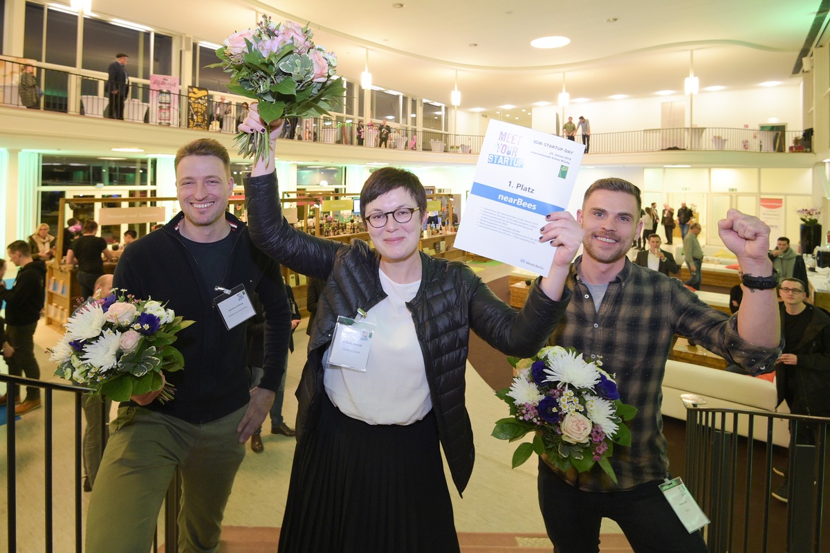 Sieger des ersten Startup-Days auf der Grünen Woche 2018: Per Startup zu regionalem Honig, Legehennen und Fischen