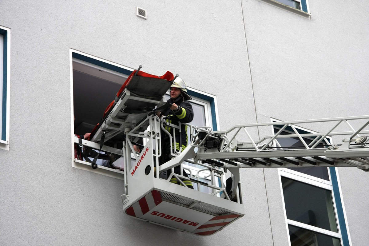 FW-E: Rettung auf ungewöhnlichem Weg