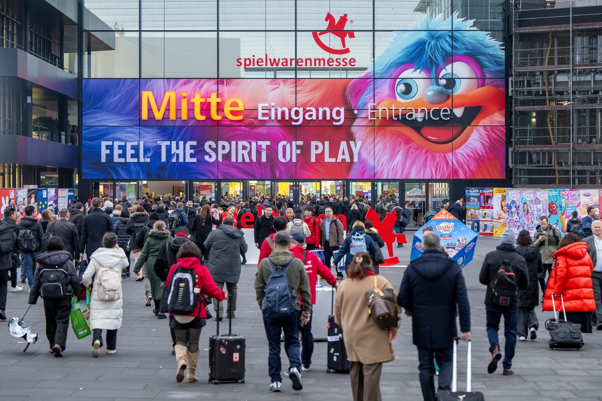 Von Nürnberg in die Welt: Energiegeladene Spielwarenmesse erzeugt Hochstimmung im Markt / Steigende Besucherqualität und Internationalität / Großer Zuspruch für neue Networking-Formate