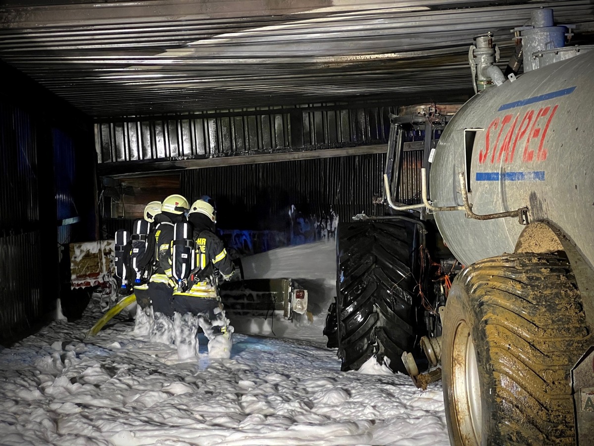 FW Marienheide: Im Dezember verletzter Feuerwehrmann aus Marienheide wieder zurück im Feuerwehr- und Berufsalltag - ein Bericht der vergangenen Monate