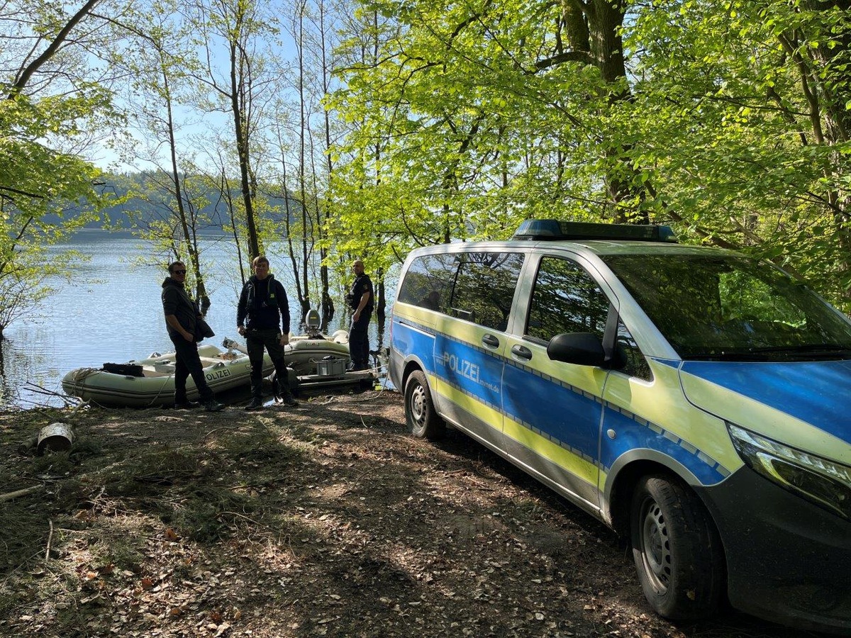 LWSPA M-V: Anglerkontrollen: Wasserschutzpolizei Schwerin und ehrenamtliche Fischereiaufseher gemeinsam im Einsatz