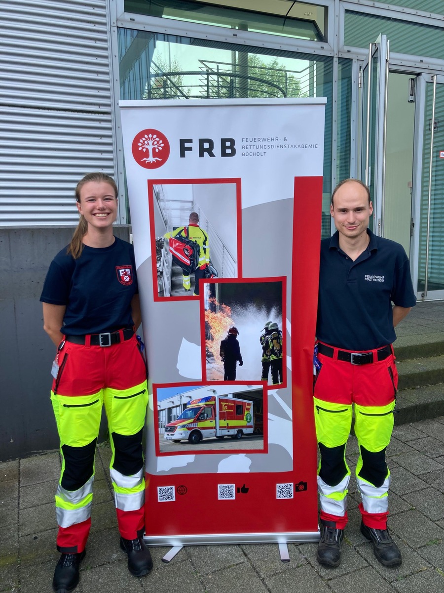 FW Ratingen: Neue Notfallsanitäter für die Feuerwehr Ratingen