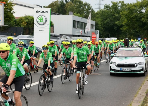 Langjähriger Partner Škoda Auto Deutschland unterstützt auch die 41. Tour der Hoffnung