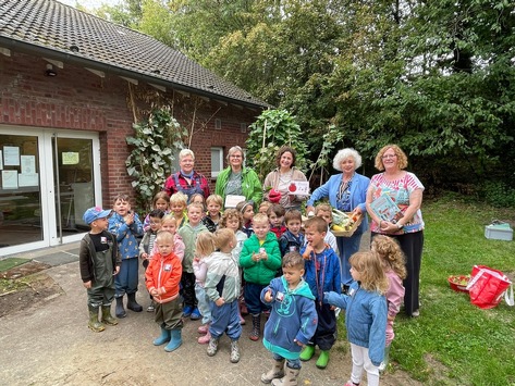 Bildungsförderung: Kita-Kinder bauen eigenes Gemüse an