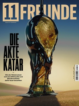 Cover des Jahres 2021: ’11Freunde‘ öffnet die Akte Katar