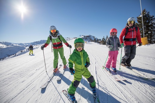 Freie Fahrt für Kinder im Ski Juwel Alpbachtal Wildschönau