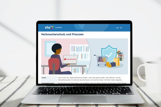 Sicherheit beim Online-Kauf - Verbraucherrechte leicht erklärt / Deutscher Volkshochschul-Verband und Verbraucherzentrale Baden-Württemberg veröffentlichen gemeinsam niedrigschwelliges Bildungsangebot