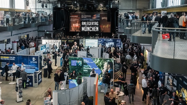 Anlegertag München 2026: Über 80 Aussteller, 75 Vorträge - Eintritt frei!