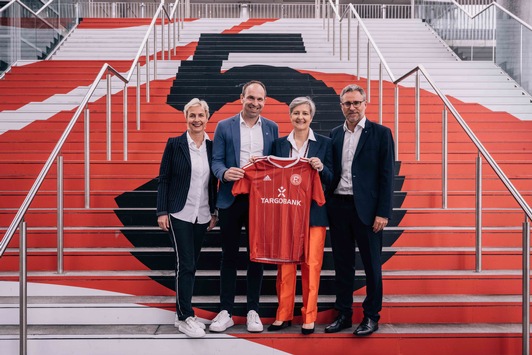 TARGOBANK wird neuer Trikotsponsor von Fortuna Düsseldorf