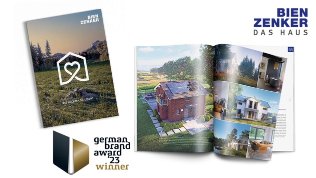 Bien-Zenker ist Winner beim German Brand Award 2023 / Die Jury würdigte die schlüssige Weiterentwicklung des im Vorjahr ausgezeichneten Digital Relaunchs im Print-Bereich anhand der Imagebroschüre