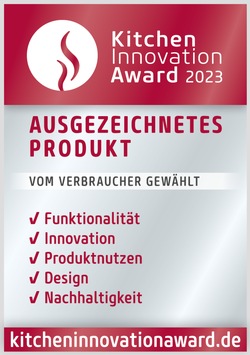 Ausgezeichnet ins neue Jahr: AEG gewinnt dreifach beim Kitchen Innovation Award