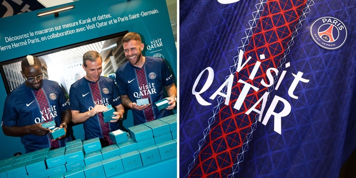 Visit Qatar und Paris Saint Germain setzen Zeichen für kulturelle Verbindung