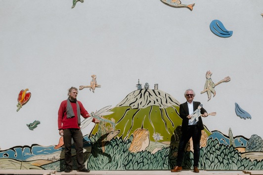 Deutschlands bedeutendster moderner Pop-Art-Künstler gestaltet GWW-Giebelwand in Wernigerode