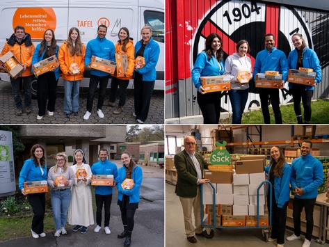 Süße Küsschen für Köln: Pixum spendet 50.000 Pralinen an lokale Hilfsorganisationen