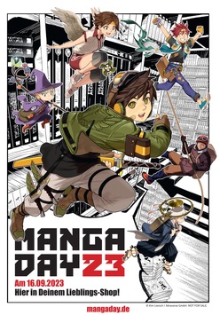MANGA DAY AM 16. SEPTEMBER 2023 – Ein Event-Tag rund um Manga in Deutschland, Österreich und der Schweiz