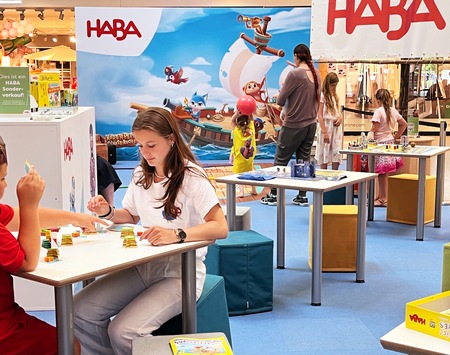 Spiel und Spaß mit HABA: Spielwarenhersteller tourt bundesweit durch Einkaufszentren