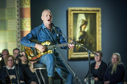 Sting gibt einzigartiges Konzert im Rijksmuseum Amsterdam für die ARTE-Reihe 