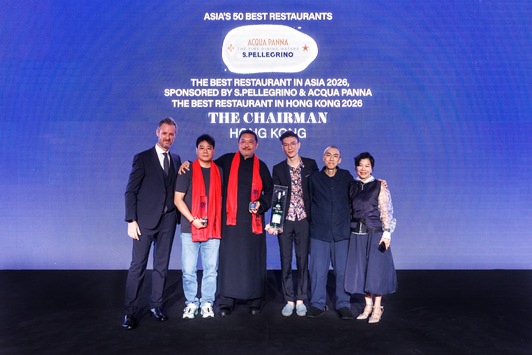 Hongkong bleibt Asiens kulinarische Nummer 1 - The Chairman und Wing führen Asia's 50 Best Restaurants 2026 an