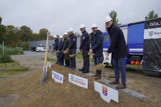 THW HH MV SH: Spatenstich für THW-Neubau in Preetz