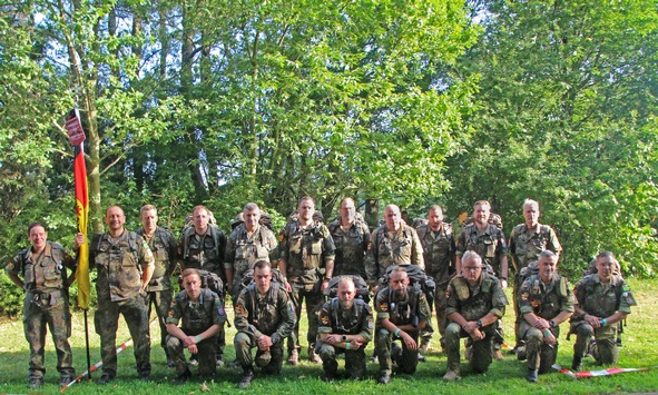 Geschafft! Knapp 350 Soldatinnen und Soldaten der 66. deutschen Nimwegen-Delegation der Bundeswehr bekamen ihre Auszeichnung auf der Charlemagne