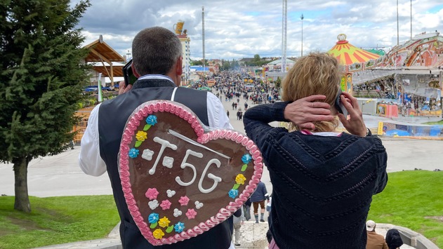 Oktoberfest-Auftakt: Neuer Mobilfunk-Datenrekord auf der Wiesn