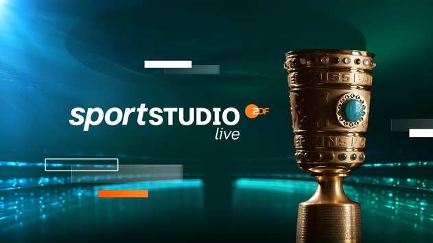 „sportstudio live“ im ZDF mit zwei DFB-Pokal-Viertelfinale