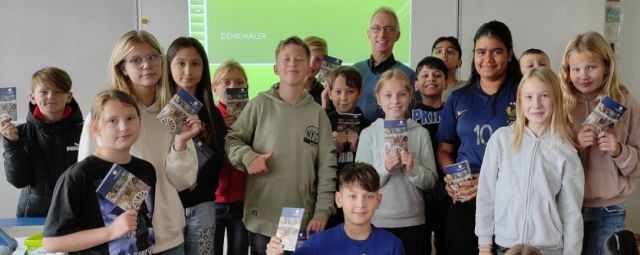 denkmal aktiv fördert 34 Schulen im Schuljahr 2025/26